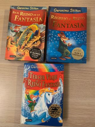 Geronimo Stilton. Reino de la fantasía 1, 2 y 3