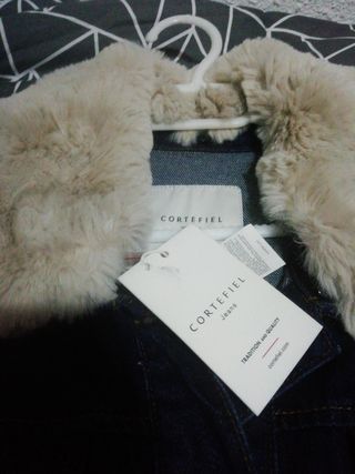 cazadora vaquera talla XL Cortefiel mujer