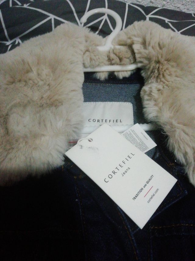 cazadora vaquera talla XL Cortefiel mujer