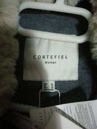 cazadora vaquera talla XL Cortefiel mujer