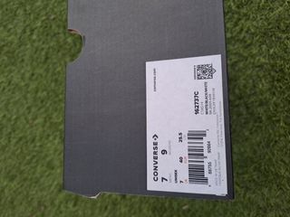 botín converse original en piel blanca