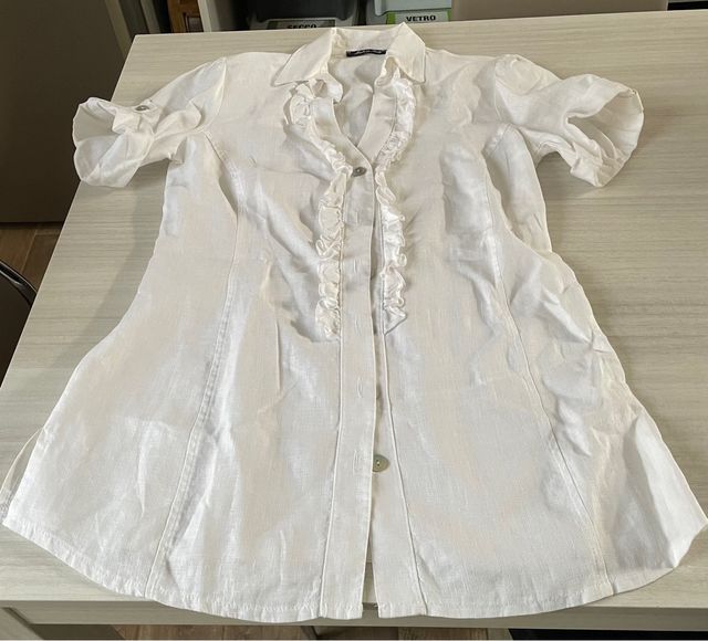 Camicia in lino tg M