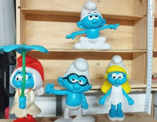 Figuras pvc y peluche de los pitufos ENVIO