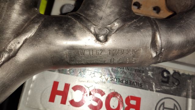 Colectores escape BMW originales