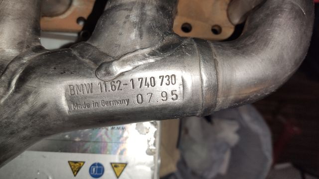 Colectores escape BMW originales