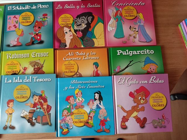 Los primeros cuentos clásicos con olores