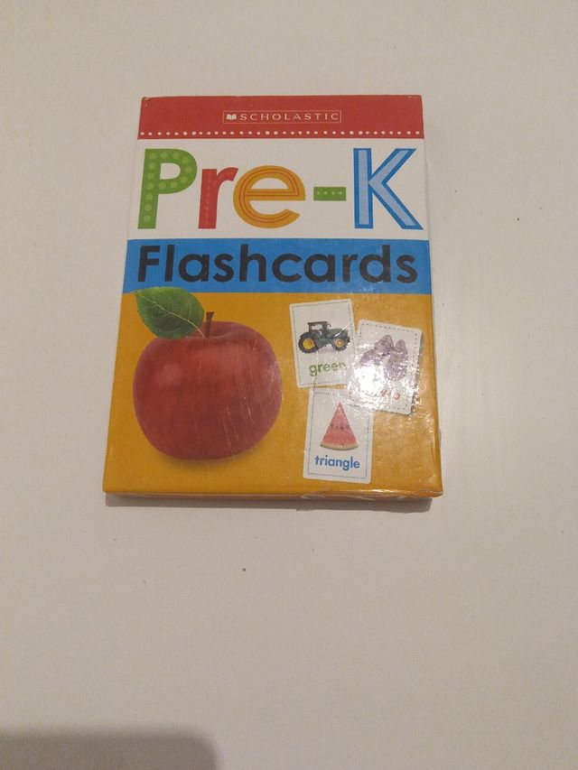 Juego Tarjetas Inglés preescolar