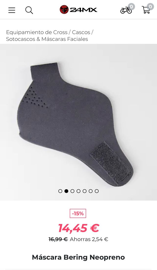 mascarilla neopreno para el frío deporte