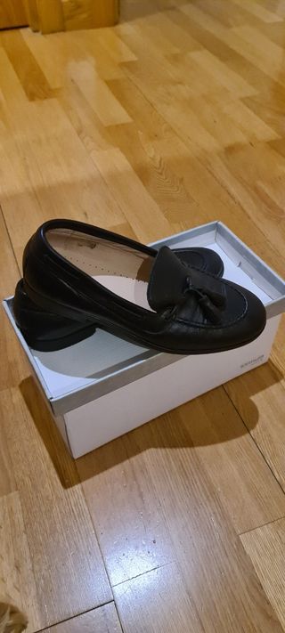 zapato comunión vestir piel