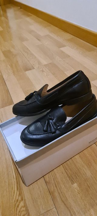 zapato comunión vestir piel