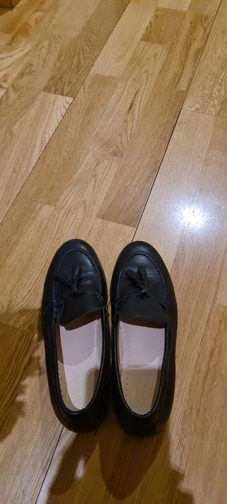 zapato comunión vestir piel