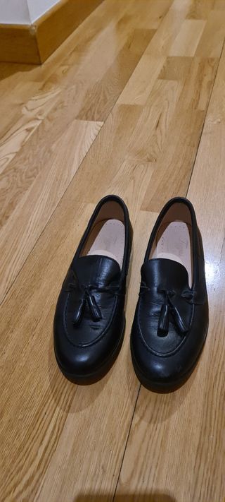 zapato comunión vestir piel