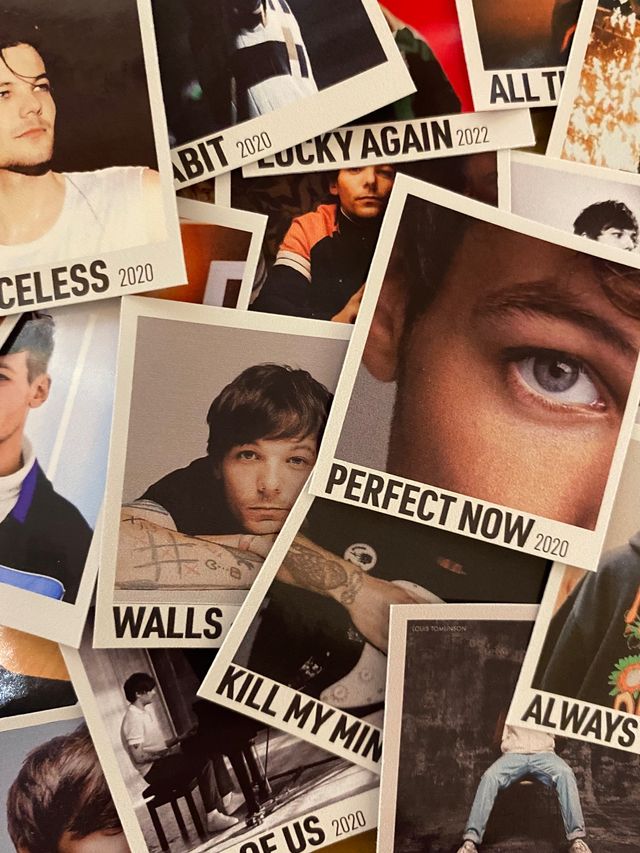 Pack de 15 Pegatinas de Louis Tomlinson