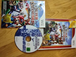 Súper Mario smash bros brawl wii
