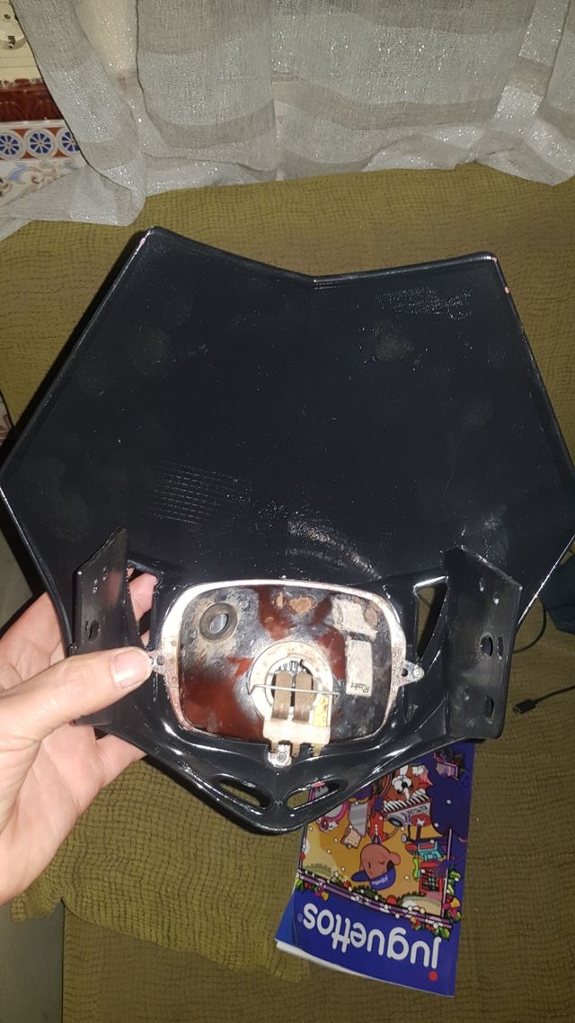 careta para moto de cros 