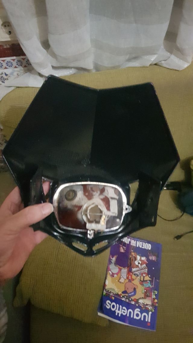careta para moto de cros 