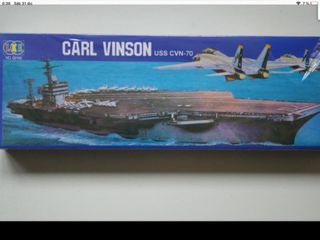 Maqueta portaviones Carl Vinson USS CVN-70