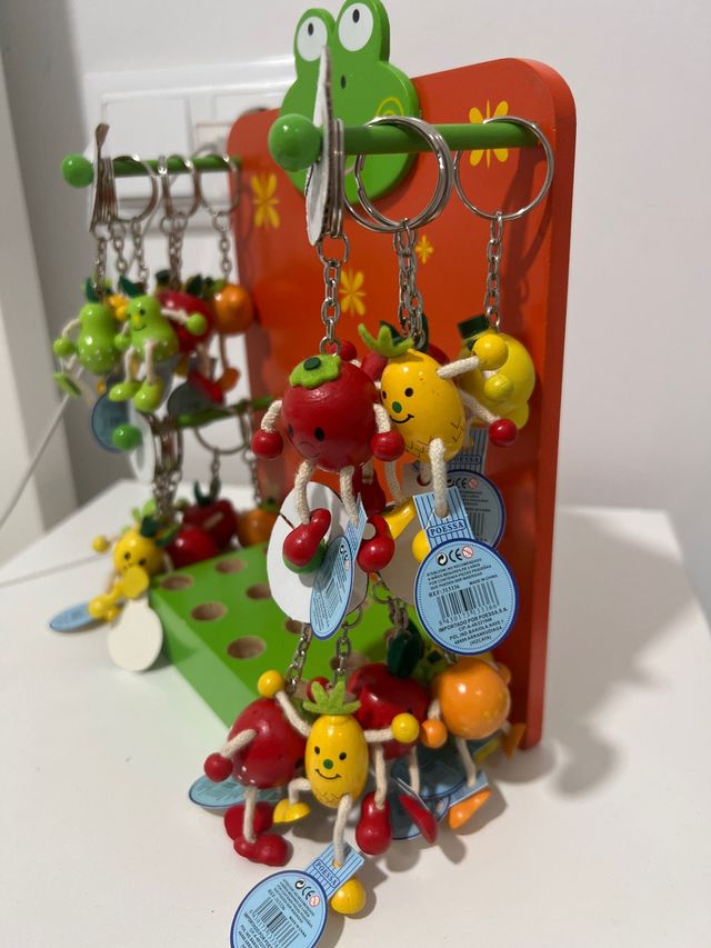 Medallas de maderas Frutas