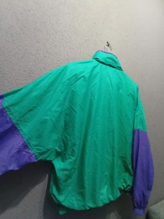 Chaqueta Oversize K-Way Retro Vintage 90s.