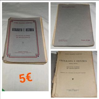 Libros antiguos ENSEÑANZA (Años 30 y 40)