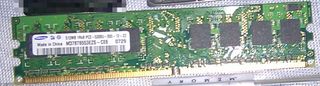 Chips de memoria antiguos DDR1 DDR2 SIMM DIMM
