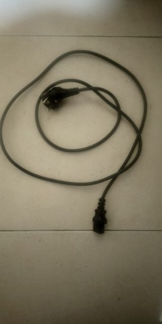 cable corriente ordenador o monitor