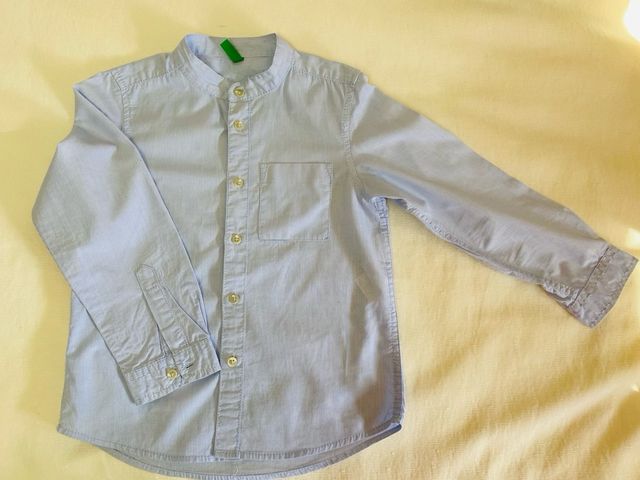 Camisa Niño Benetton, talla 3-4, puesta una vez