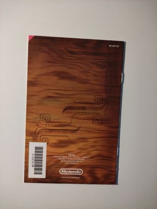 Manual juego link Zelda de wii