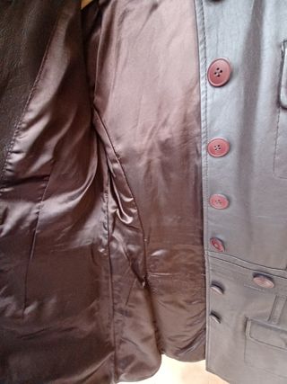 Abrigo de piel, talla 38, como nuevo