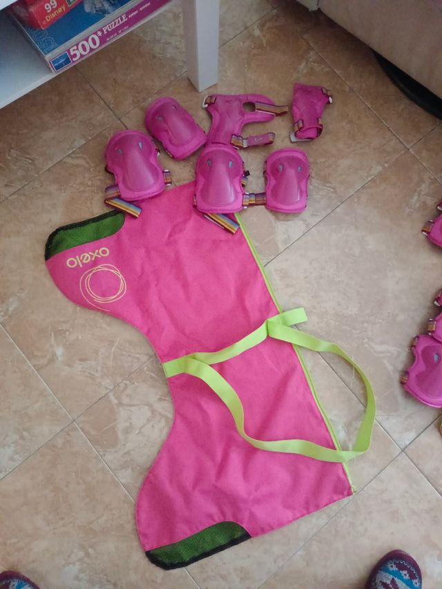 funda patines y protecciones