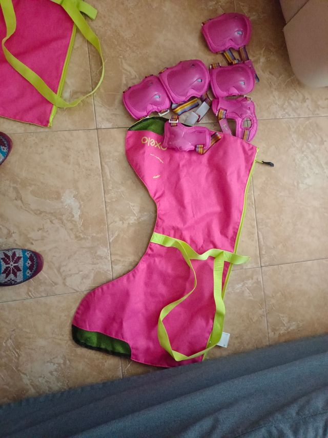 funda patines y protecciones