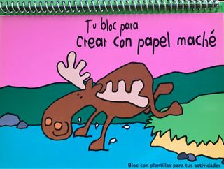 Libro estuche papel maché