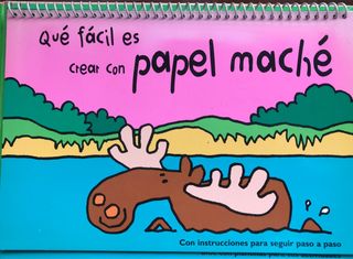 Libro estuche papel maché