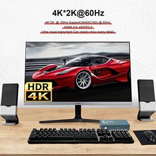 Kvm switch HDMI 2 puertos 4k NUEVO