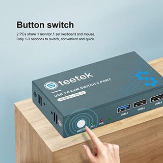 Kvm switch HDMI 2 puertos 4k NUEVO