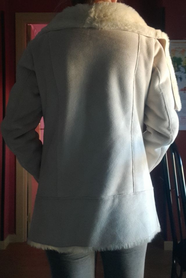 abrigo de ante y pelo