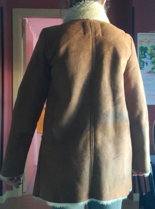 abrigo ante y pelo
