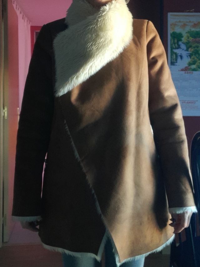 abrigo ante y pelo