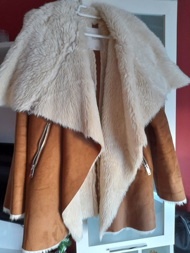 abrigo ante y pelo