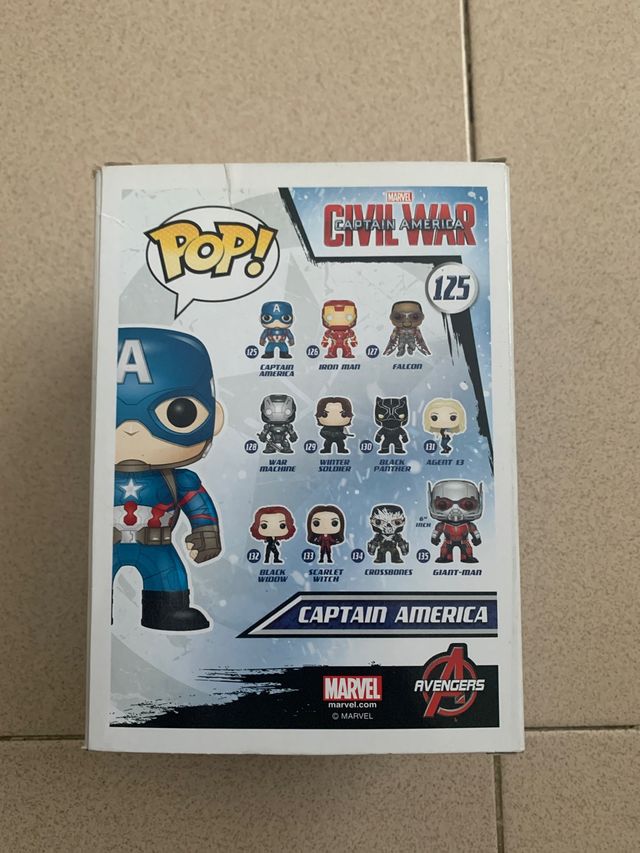 Pop Captain America Civil War