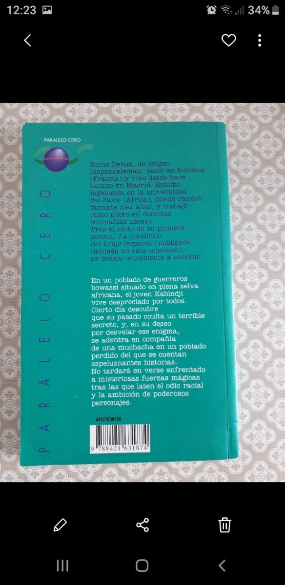 LIBRO🎁LA SELVA PROHIBIDA.