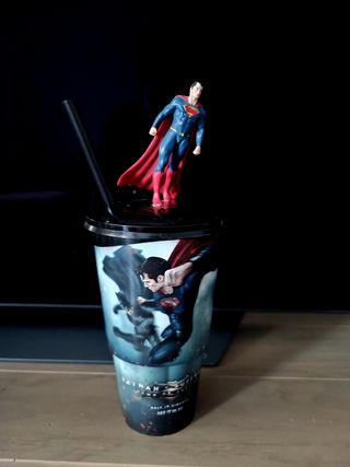 VASO DE CINE SUPERMAN