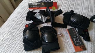 Patines infantiles con protecciones
