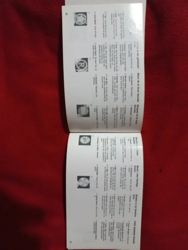 instrucciones videojuego