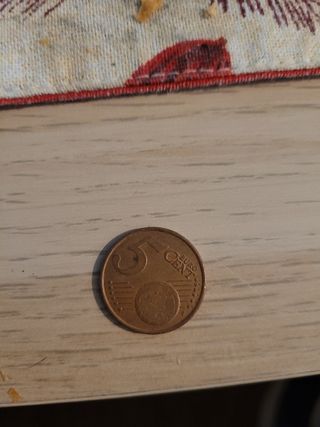 moneda de 5 centimos