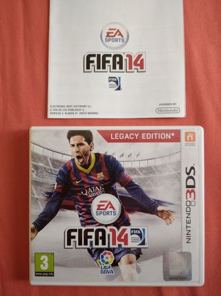VIDEOJUEGO FIFA'14 PARA NINTENDO 3DS