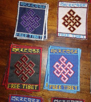 TOPPE / PATCHES del tibet e altre varie