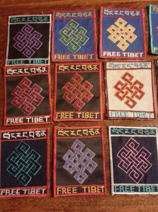 TOPPE / PATCHES del tibet e altre varie