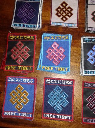 TOPPE / PATCHES del tibet e altre varie