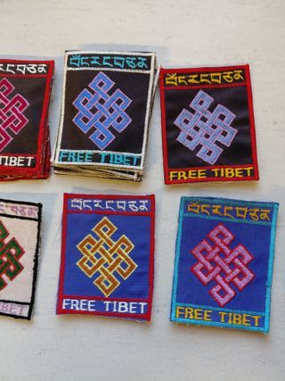 TOPPE / PATCHES del tibet e altre varie
